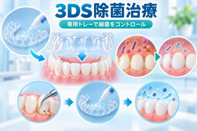 3DS除菌治療｜専用マウスピースで口腔内細菌をコントロール