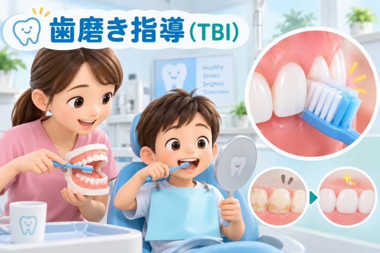 歯磨き指導（TBI）｜正しい歯磨きの方法を身につける