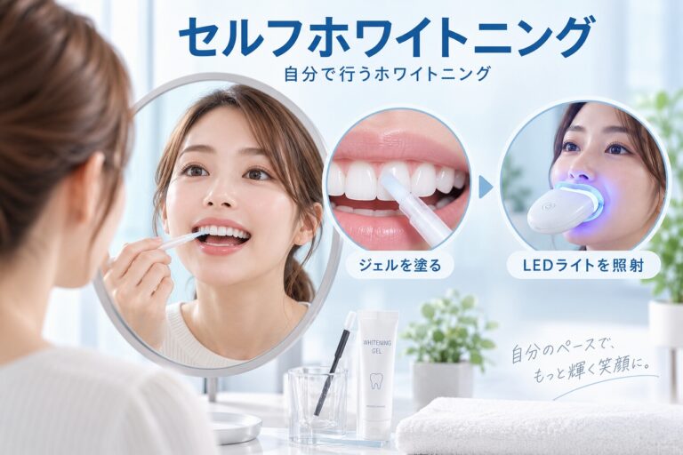 セルフホワイトニング｜自分で行うホワイトニング