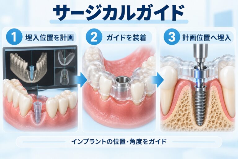 サージカルガイド｜インプラントの位置・角度をガイドする装置