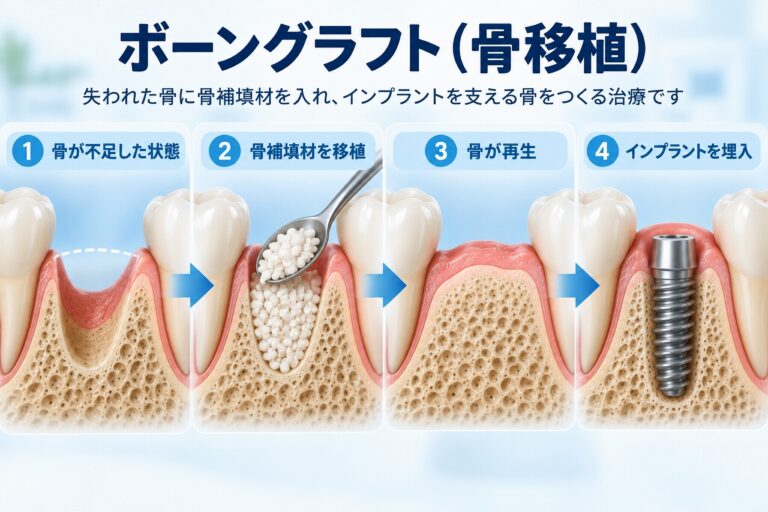 ボーングラフト（骨移植）｜インプラントのための骨造成