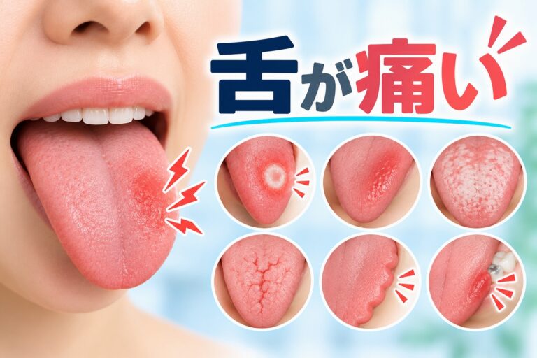 舌（ベロ）が痛い｜口内炎・炎症・刺激など考えられる原因