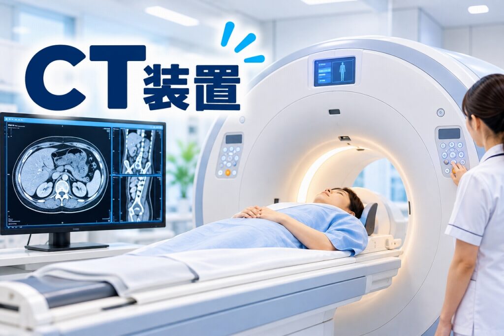 CT装置とは？コンピュータ断層撮影の仕組み・検査方法・MRIとの違いを解説