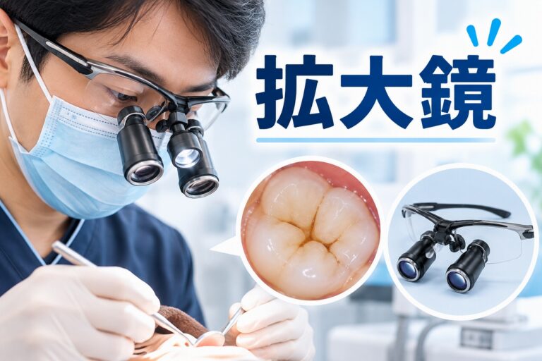 歯科用拡大鏡とは？デンタルルーペの仕組み・メリット・精密歯科治療への活用を解説