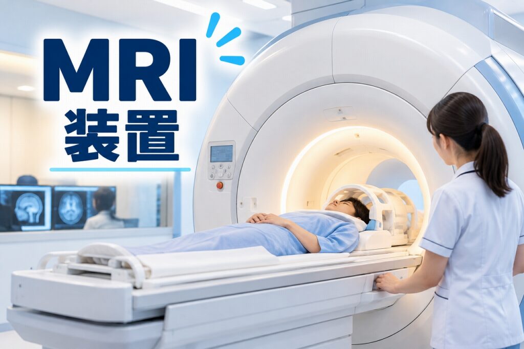 MRI装置とは？磁気共鳴画像診断装置の仕組み・検査方法・特徴を解説